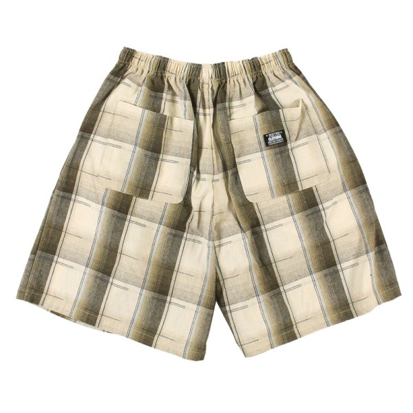 画像2: PeeTee. (ピーティー) “CHECKERED TUCK SHORTS” (2)