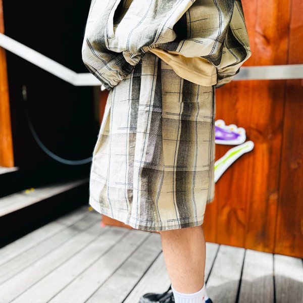 画像10: PeeTee. (ピーティー) “CHECKERED TUCK SHORTS” (10)