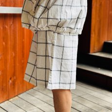 画像10: 【ラストLのみ】PeeTee. (ピーティー) “CHECKERED TUCK SHORTS” (10)