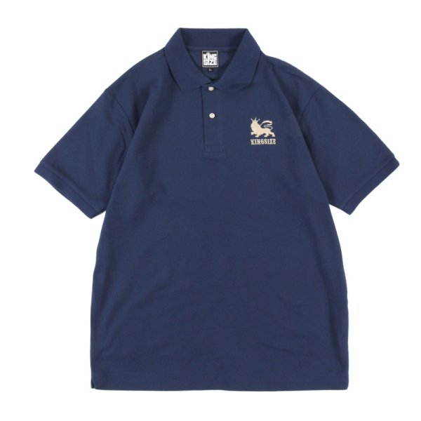 画像1: KINGSIZE（キングサイズ）“LION POLO SHIRTS” (1)