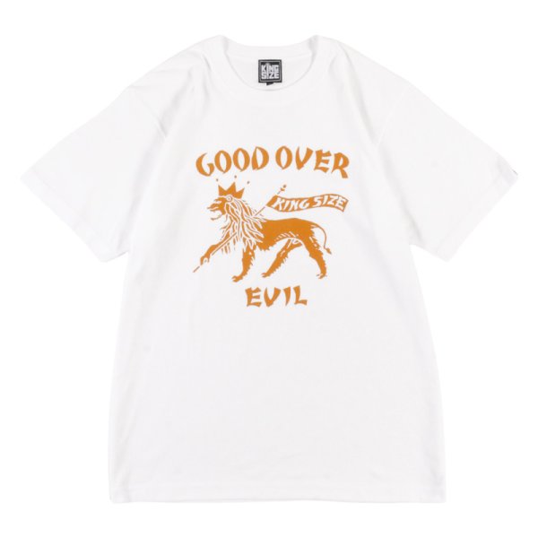画像1: KINGSIZE（キングサイズ）“GOOD OVER EVIL TEE” (1)