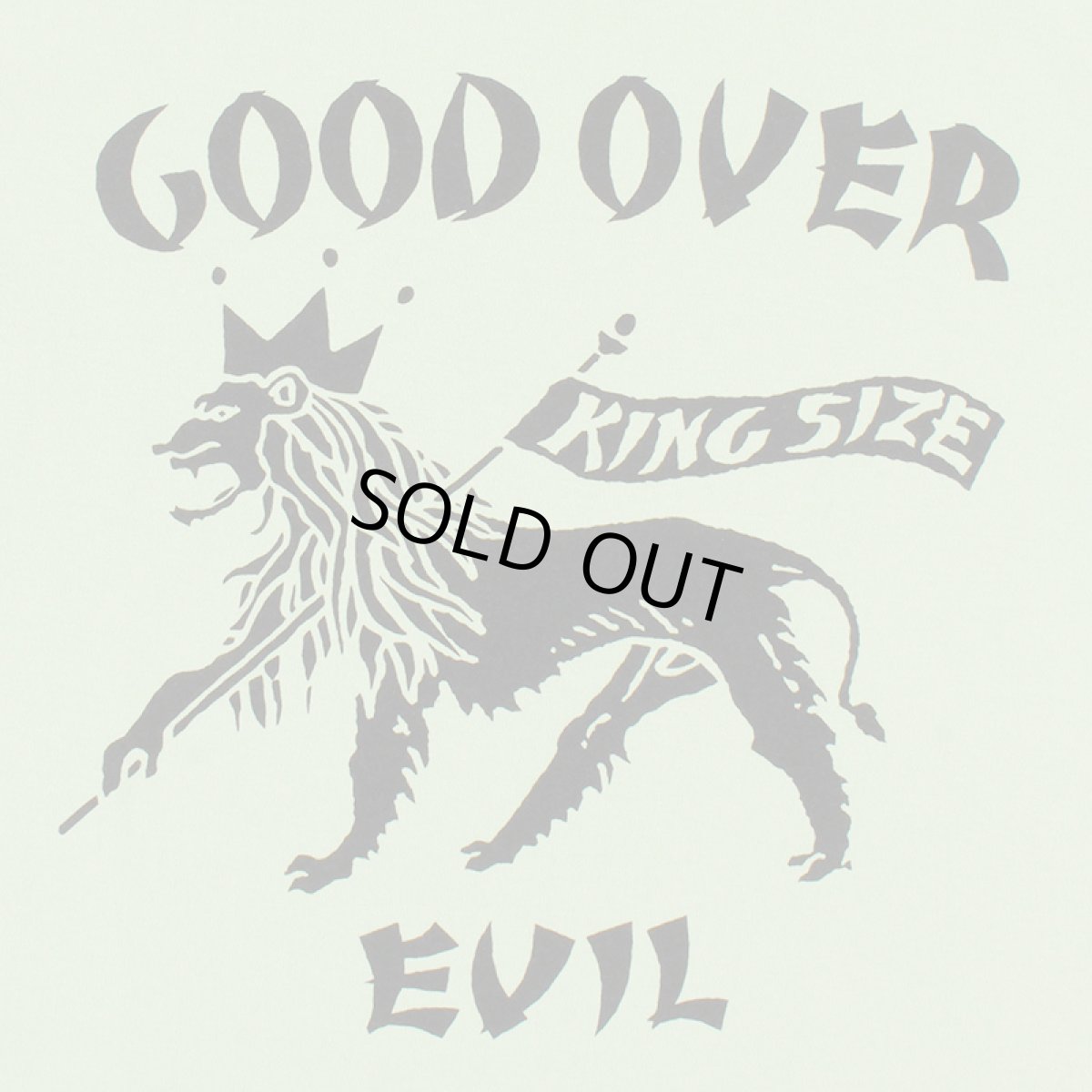 画像4: KINGSIZE（キングサイズ）“GOOD OVER EVIL TEE” (4)