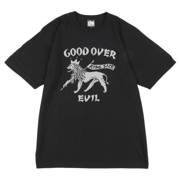 画像1: KINGSIZE（キングサイズ）“GOOD OVER EVIL TEE” (1)
