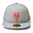 画像2: NEWERA（ニューエラ）“59FIFTY トラッカー Beautiful Beach ニューヨーク・メッツ グレー” (2)