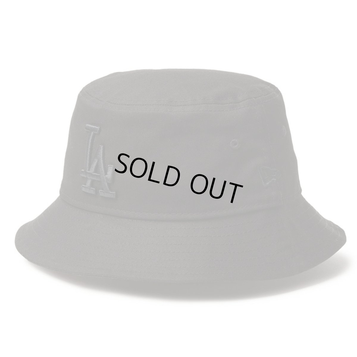 画像1: NEWERA（ニューエラ）“バケット01 MLB Tonal Bucket Hat ロサンゼルス・ドジャース ブラック” (1)