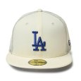 画像2: NEWERA（ニューエラ）“59FIFTY トラッカー Beautiful Beach ロサンゼルス・ドジャース クロームホワイト” (2)
