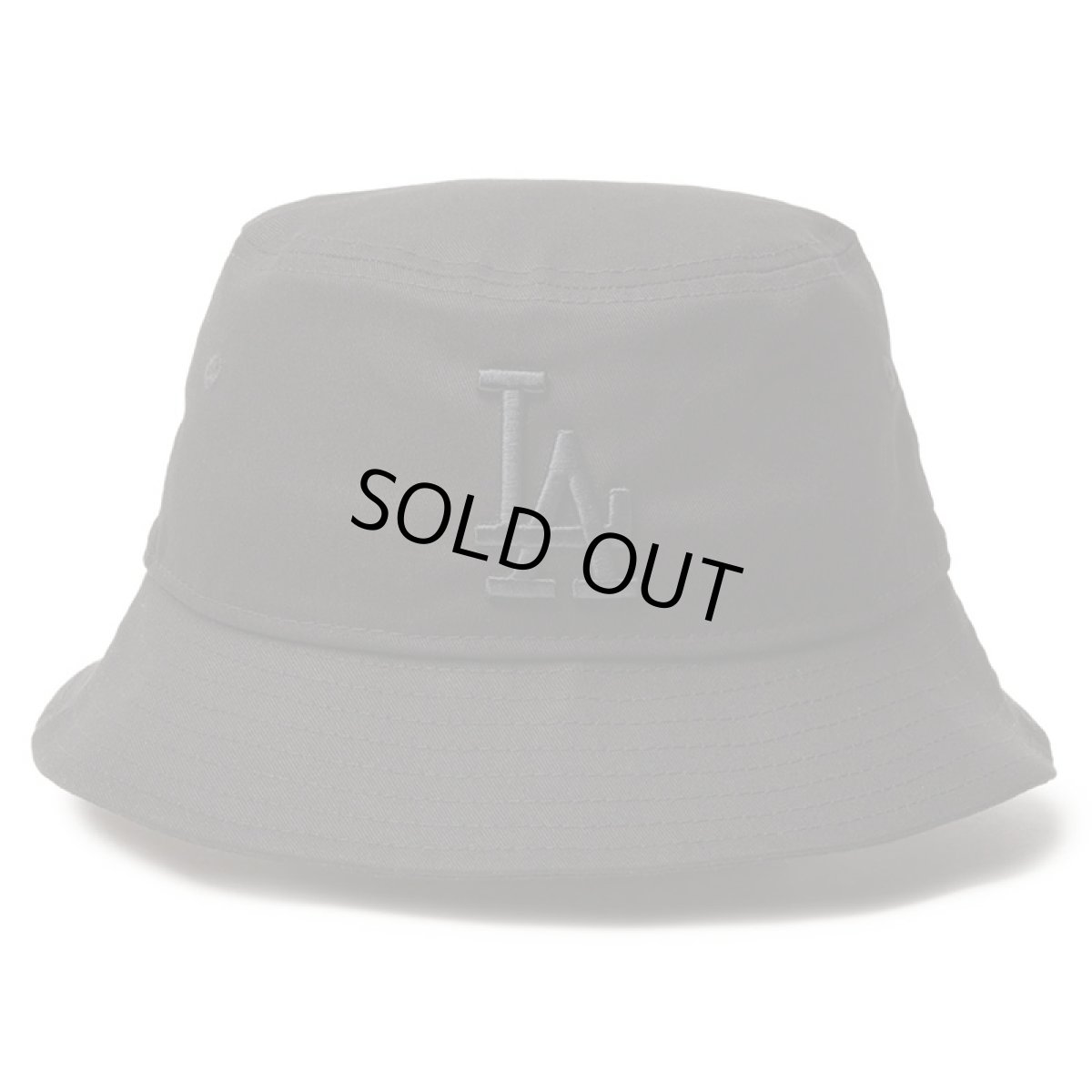 画像2: NEWERA（ニューエラ）“バケット01 MLB Tonal Bucket Hat ロサンゼルス・ドジャース ブラック” (2)