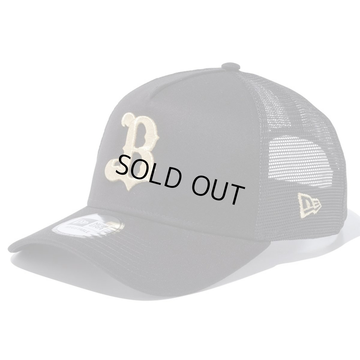 画像1: NEWERA（ニューエラ）“9FORTY A-Frame トラッカー オリックス・バファローズ ブラック × ゴールド” (1)