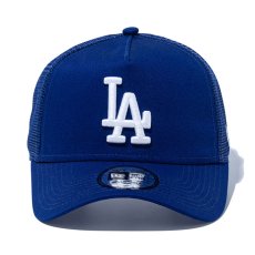 画像2: 【2025.08.21再入荷】NEWERA（ニューエラ）“9FORTY A-Frame トラッカー ロサンゼルス・ドジャース ダークロイヤル × ホワイト” (2)