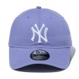 画像2: NEWERA（ニューエラ）“9TWENTY ニューヨーク・ヤンキース ウォッシュドコットン ラベンダー × ホワイト” (2)