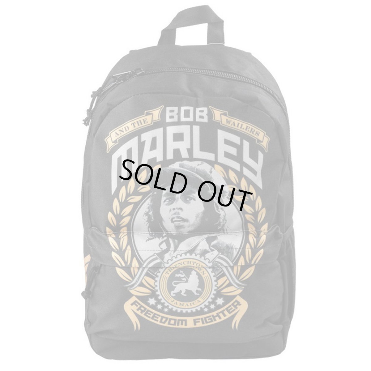画像1: ZION ROOTSWEAR（ザイオンルーツウエア） “BOB MARLEY FREEDOM FIGHTER / CLASSIC BACKPACK / バックパック” (1)