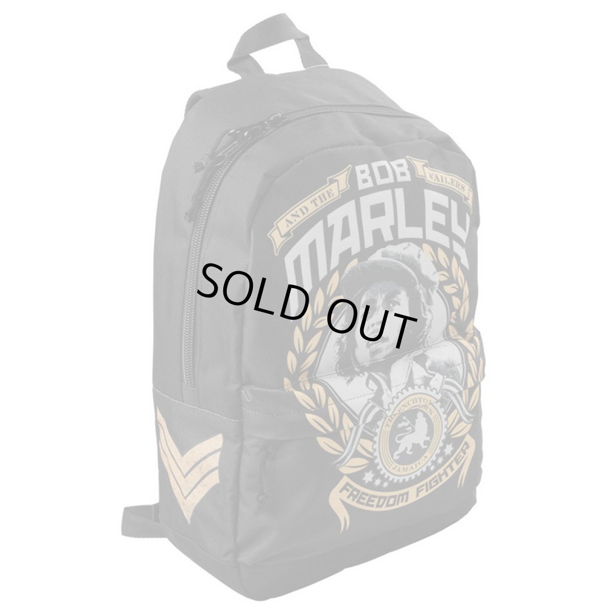 画像3: ZION ROOTSWEAR（ザイオンルーツウエア） “BOB MARLEY FREEDOM FIGHTER / CLASSIC BACKPACK / バックパック” (3)