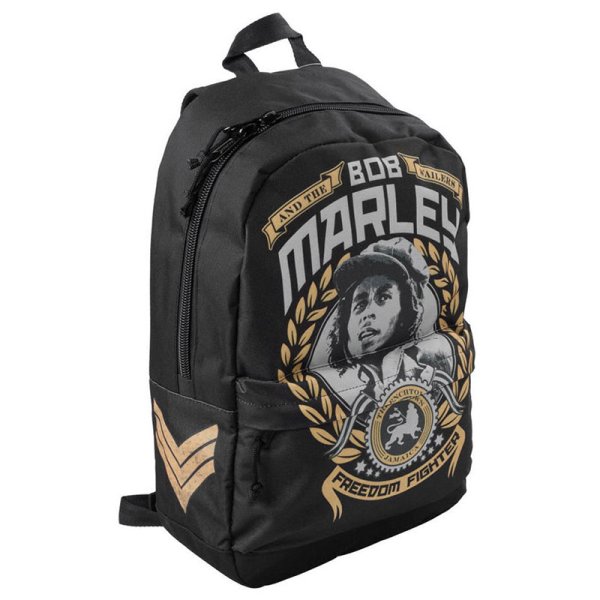 画像3: 【2025.05.18再入荷】ZION ROOTSWEAR（ザイオンルーツウエア） “BOB MARLEY FREEDOM FIGHTER / CLASSIC BACKPACK / バックパック” (3)