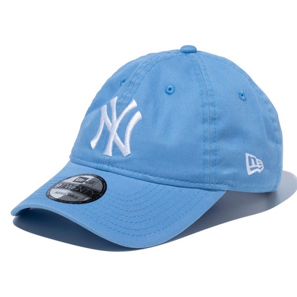 画像4: 【2025.09.27再入荷】NEWERA（ニューエラ）“9TWENTY ニューヨーク・ヤンキース ウォッシュドコットン スカイブルー × ホワイト” (4)