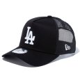 画像1: NEWERA（ニューエラ）“9FORTY A-Frame トラッカー ロサンゼルス・ドジャース ブラック × ホワイト” (1)