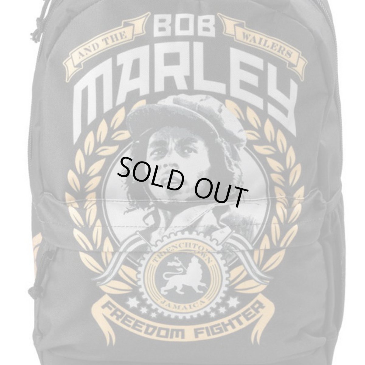 画像5: ZION ROOTSWEAR（ザイオンルーツウエア） “BOB MARLEY FREEDOM FIGHTER / CLASSIC BACKPACK / バックパック” (5)