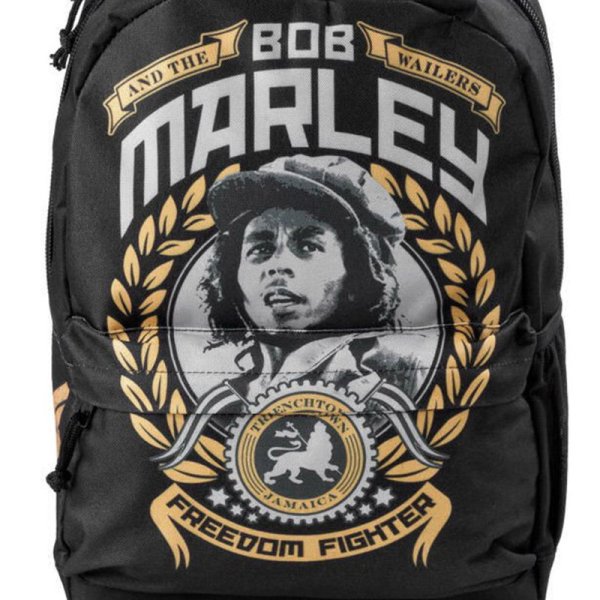 画像5: 【2025.05.18再入荷】ZION ROOTSWEAR（ザイオンルーツウエア） “BOB MARLEY FREEDOM FIGHTER / CLASSIC BACKPACK / バックパック” (5)