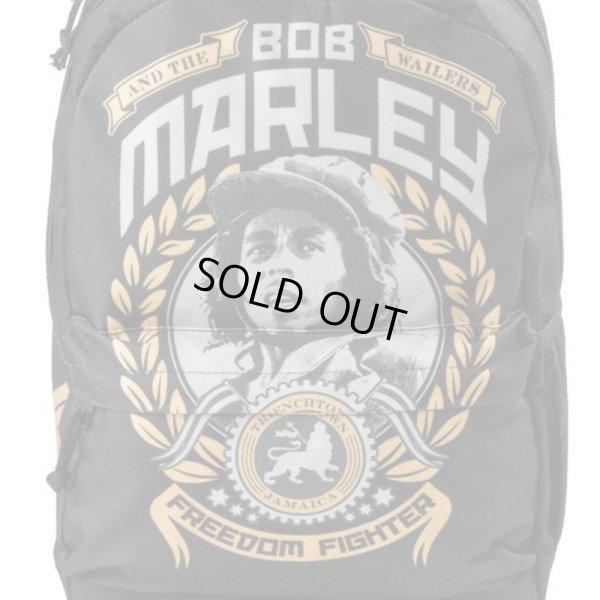 画像5: 【2025.05.18再入荷】ZION ROOTSWEAR（ザイオンルーツウエア） “BOB MARLEY FREEDOM FIGHTER / CLASSIC BACKPACK / バックパック” (5)