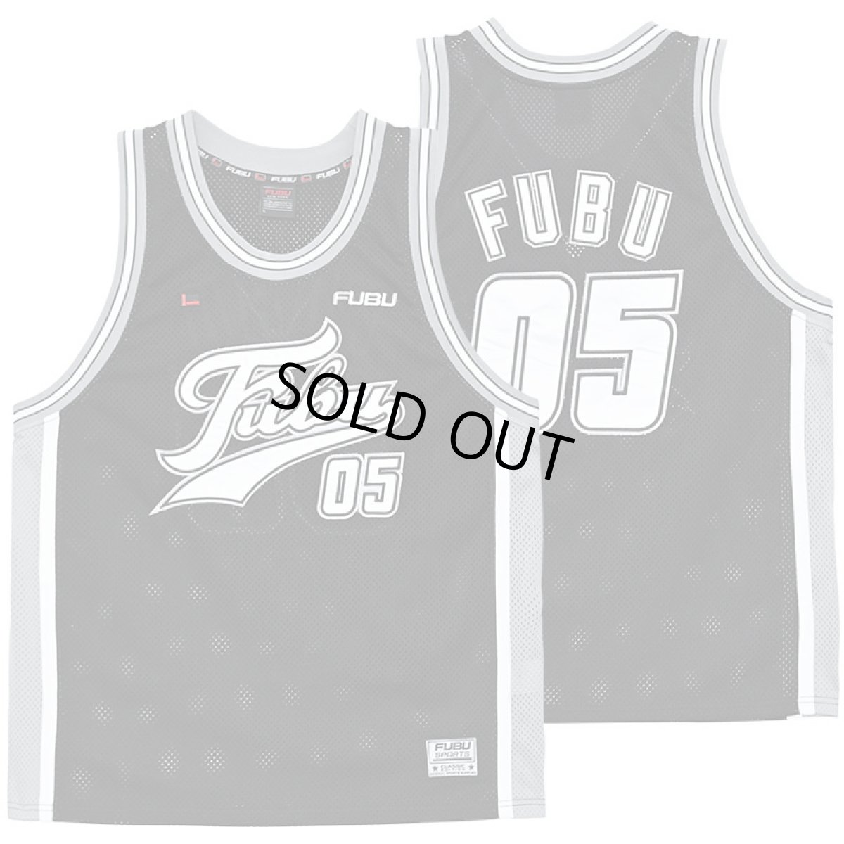 画像2: 【30%OFF】FUBU（フブ） “BASCKETBALL SHIRT/バスケットボールシャツ” (2)