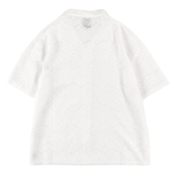 画像2: KINGSIZE（キングサイズ）“FLOWER LACE SHIRTS” (2)