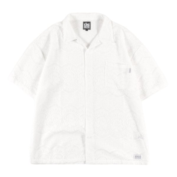 画像1: KINGSIZE（キングサイズ）“FLOWER LACE SHIRTS” (1)
