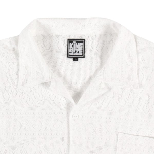 画像3: KINGSIZE（キングサイズ）“FLOWER LACE SHIRTS” (3)