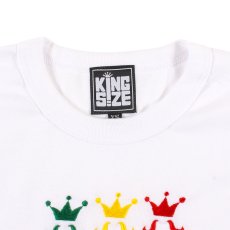 画像3: [レディース] KINGSIZE（キングサイズ）“THREE KING CROPPED WOMEN'S TEE” (3)