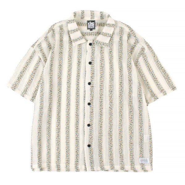 画像1: KINGSIZE（キングサイズ）“MIX STRIPE SHIRTS” (1)