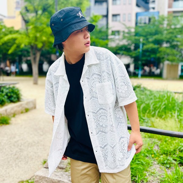 画像14: KINGSIZE（キングサイズ）“FLOWER LACE SHIRTS” (14)