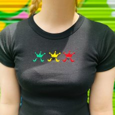 画像9: [レディース] KINGSIZE（キングサイズ）“THREE KING CROPPED WOMEN'S TEE” (9)