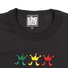 画像3: [レディース] KINGSIZE（キングサイズ）“THREE KING CROPPED WOMEN'S TEE” (3)