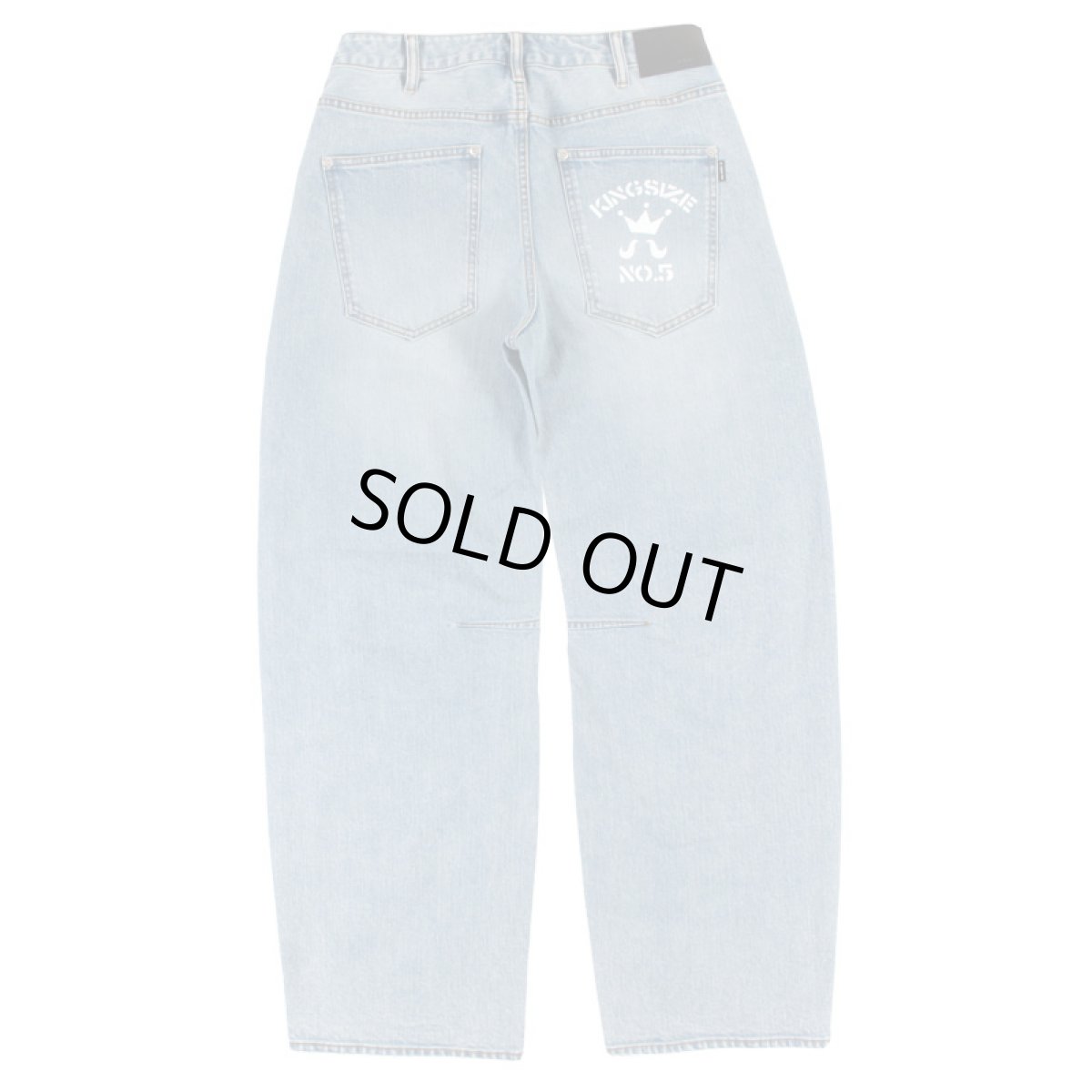 画像3: KINGSIZE（キングサイズ）“CURVE DENIM PANTS” (3)