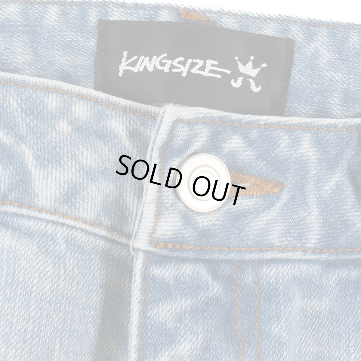 画像5: KINGSIZE（キングサイズ）“CURVE DENIM PANTS” (5)