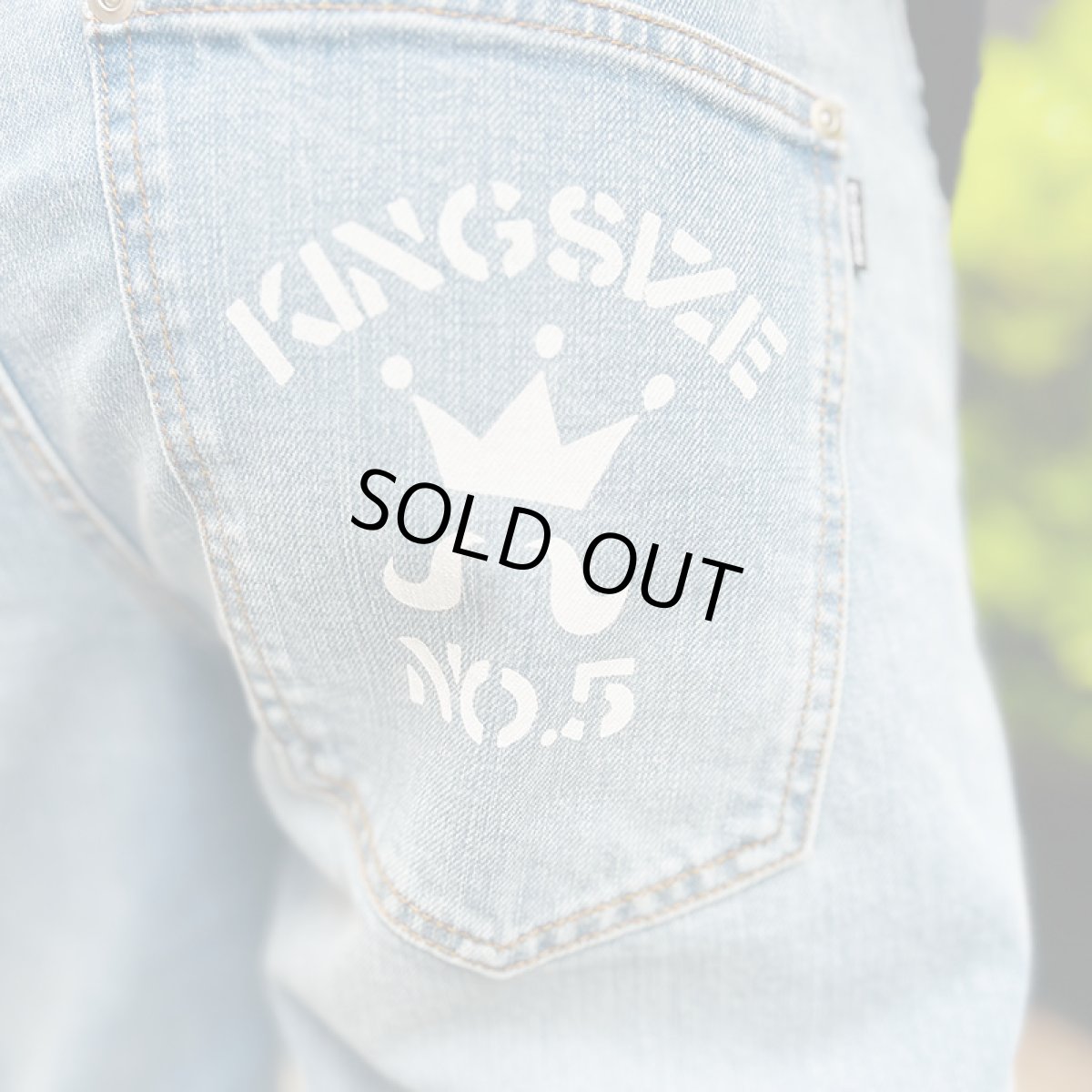 画像18: KINGSIZE（キングサイズ）“CURVE DENIM PANTS” (18)