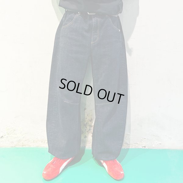 画像16: 【ラストXLのみ】KINGSIZE（キングサイズ）“CURVE DENIM PANTS” (16)