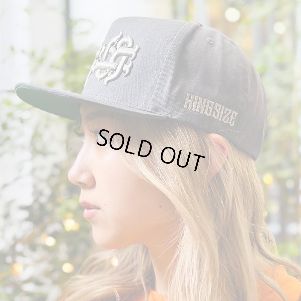 画像12: KINGSIZE（キングサイズ）“W MONOGRAM B/B CAP” (12)