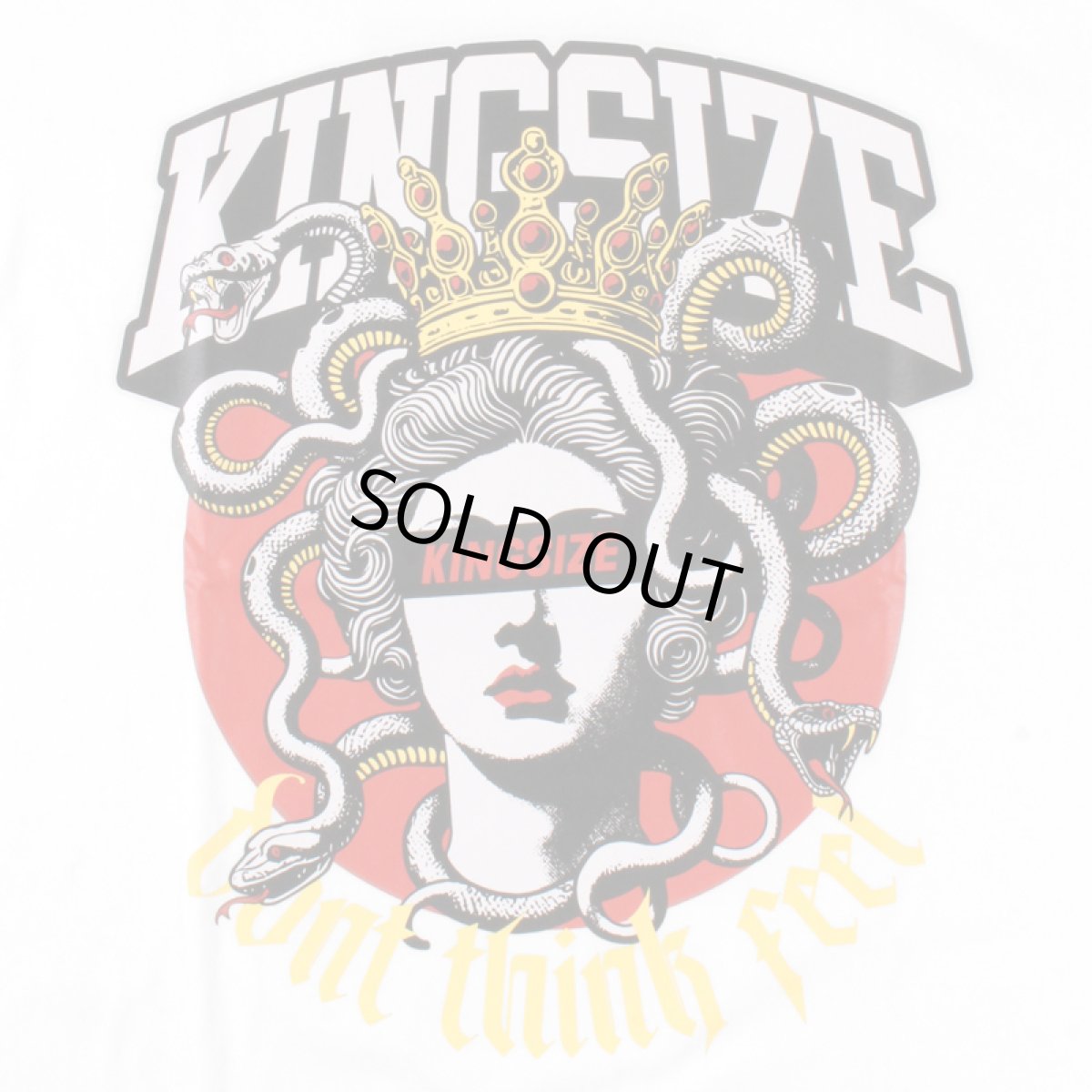 画像4: 【ラストXXXLのみ】KINGSIZE（キングサイズ）“MEDUSA TEE” (4)
