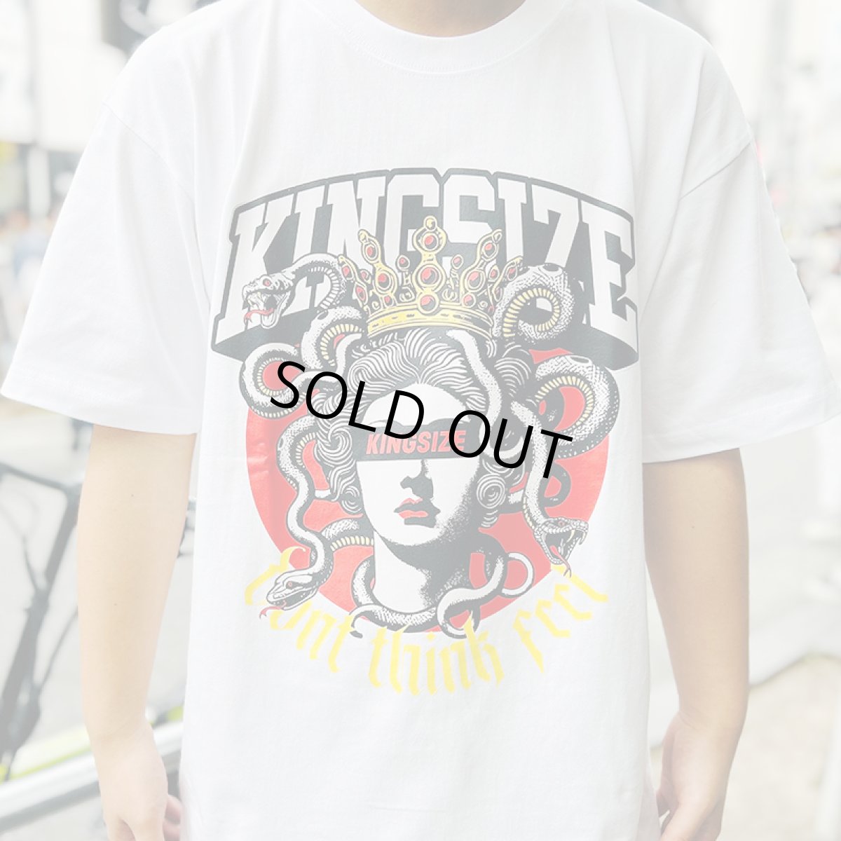 画像9: 【ラストXXXLのみ】KINGSIZE（キングサイズ）“MEDUSA TEE” (9)