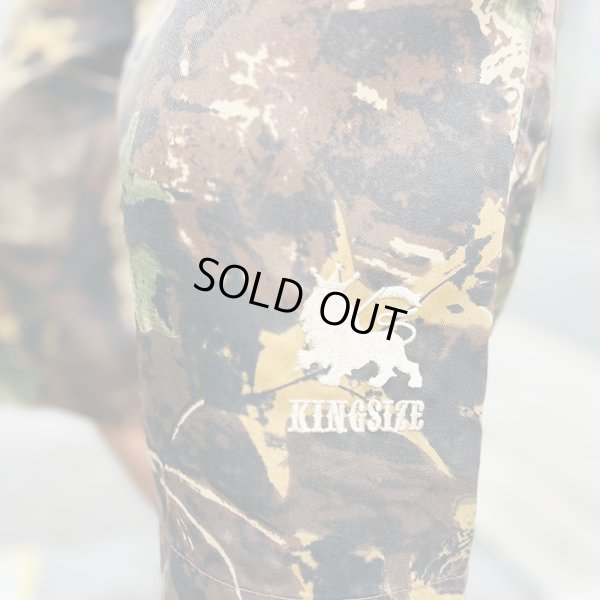 画像12: 【ラストLのみ】KINGSIZE（キングサイズ）“REAL TREE CAMO  WIDE HALF PANTS” (12)