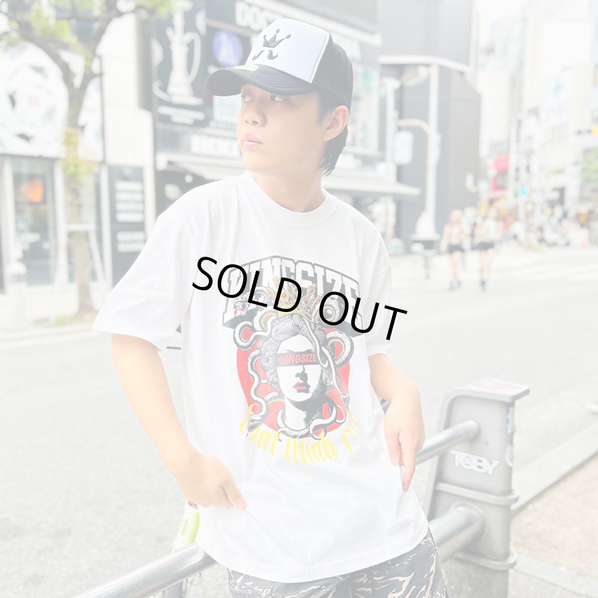 画像8: 【ラストXXXLのみ】KINGSIZE（キングサイズ）“MEDUSA TEE” (8)