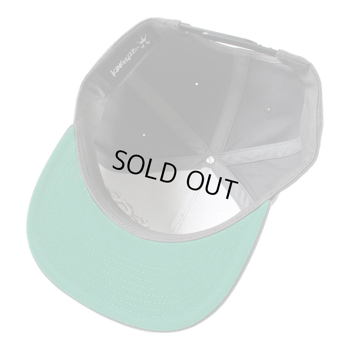 画像6: KINGSIZE（キングサイズ）“W MONOGRAM B/B CAP” (6)