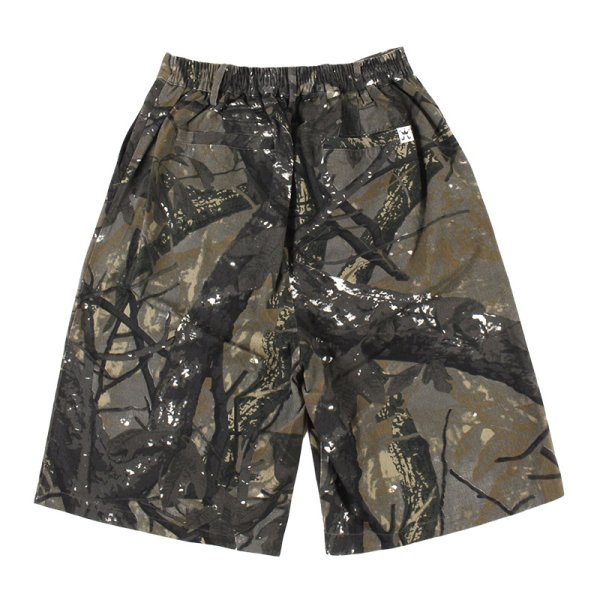 画像2: 【ラストLのみ】KINGSIZE（キングサイズ）“REAL TREE CAMO  WIDE HALF PANTS” (2)