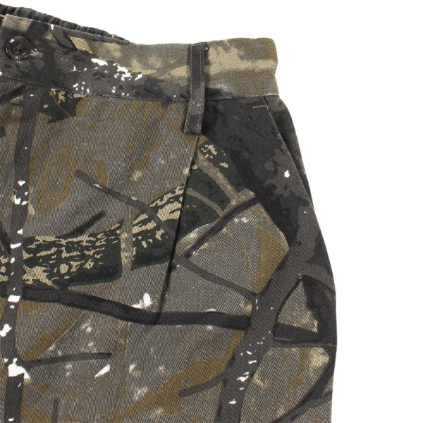 画像4: 【ラストLのみ】KINGSIZE（キングサイズ）“REAL TREE CAMO  WIDE HALF PANTS” (4)
