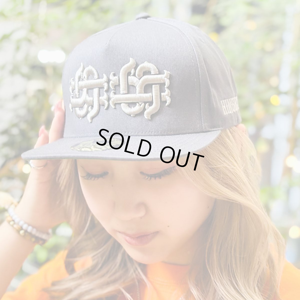 画像11: KINGSIZE（キングサイズ）“W MONOGRAM B/B CAP” (11)