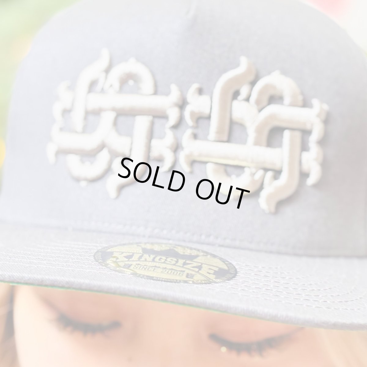 画像13: KINGSIZE（キングサイズ）“W MONOGRAM B/B CAP” (13)