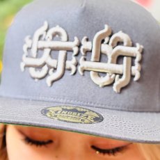 画像13: KINGSIZE（キングサイズ）“W MONOGRAM B/B CAP” (13)