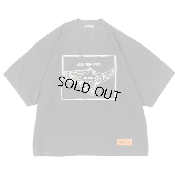 画像1: 【2025.06.27再入荷】【ラストSのみ】PeeTee. (ピーティー) “LOVE AND PEACE CLASSIC TEE” (1)
