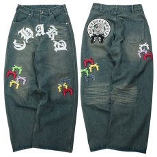 画像2: GALFY(ガルフィー) “チャカパッチデニム2” (2)