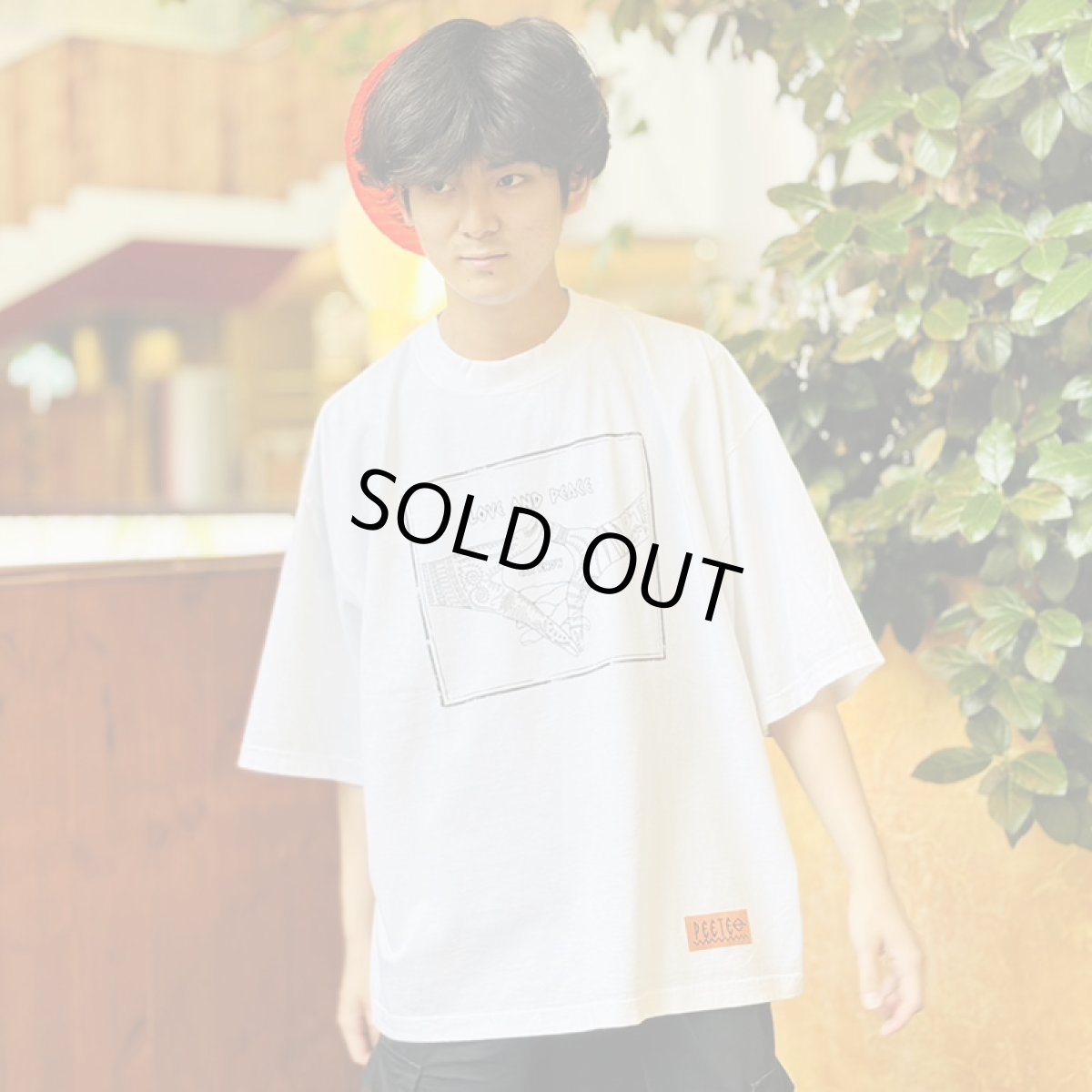 画像8: PeeTee. (ピーティー) “LOVE AND PEACE CLASSIC TEE” (8)