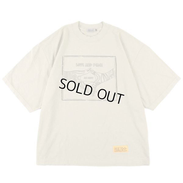 画像1: 【2025.06.27再入荷】【ラストXXLのみ】PeeTee. (ピーティー) “LOVE AND PEACE CLASSIC TEE” (1)